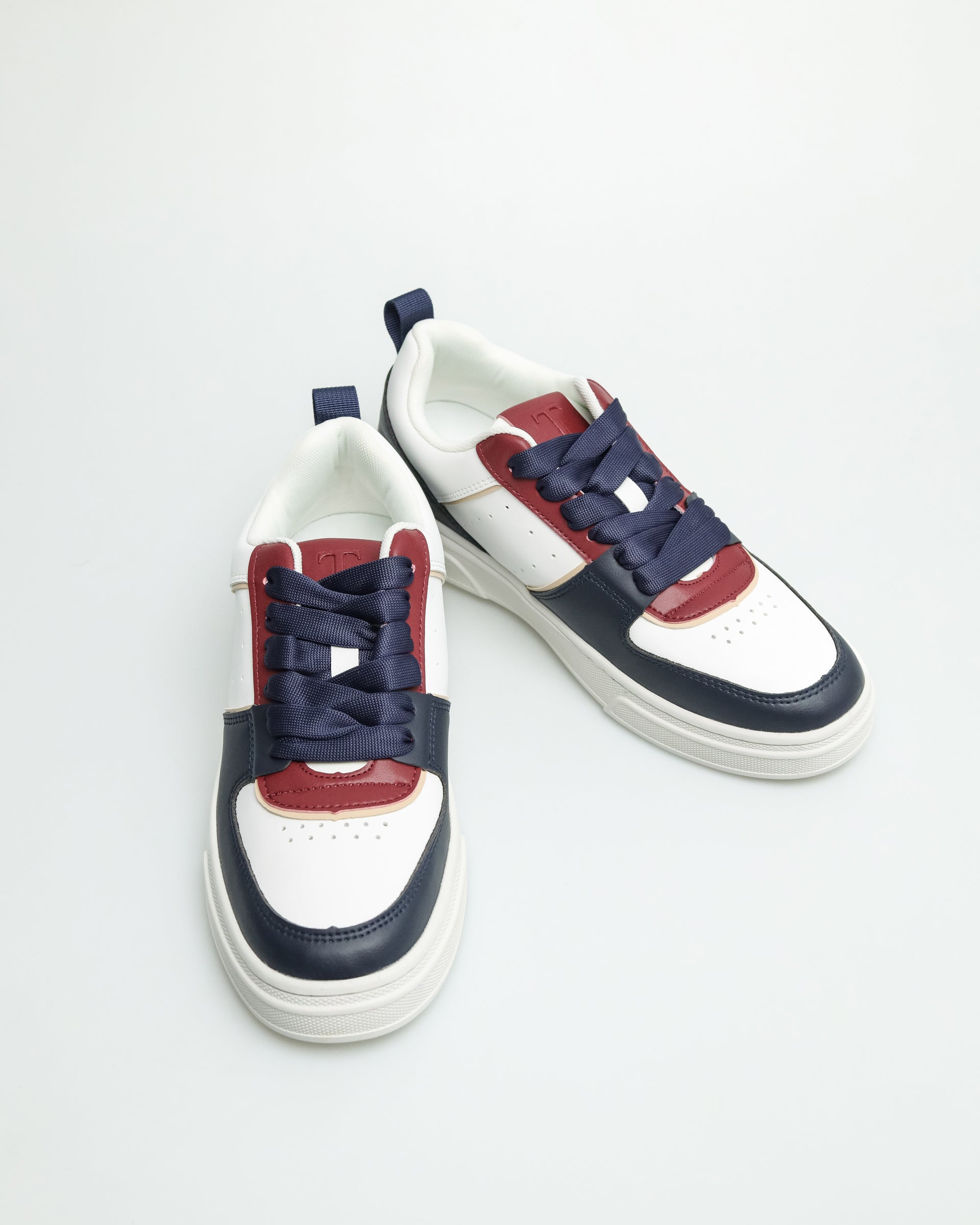 Tomaz TY017 Men's Sneakers (Navy/White/Red)