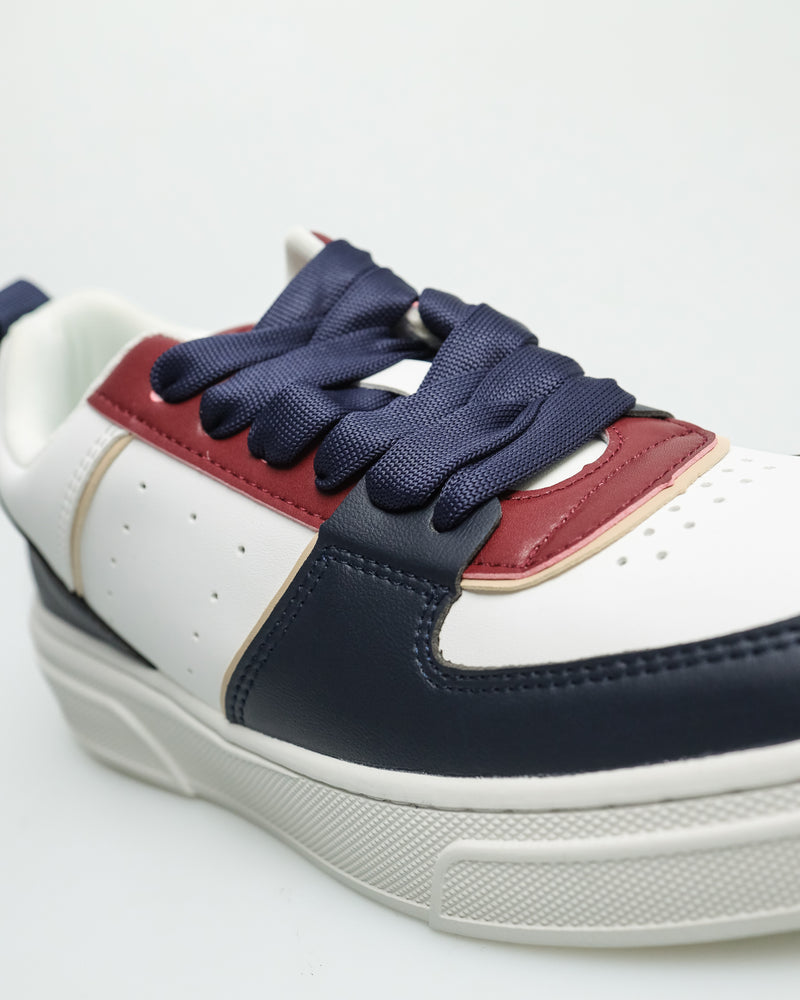 
                  
                    Load image into Gallery viewer, Tomaz TY017 Men&amp;#39;s Sneakers (Navy/White/Red)
                  
                