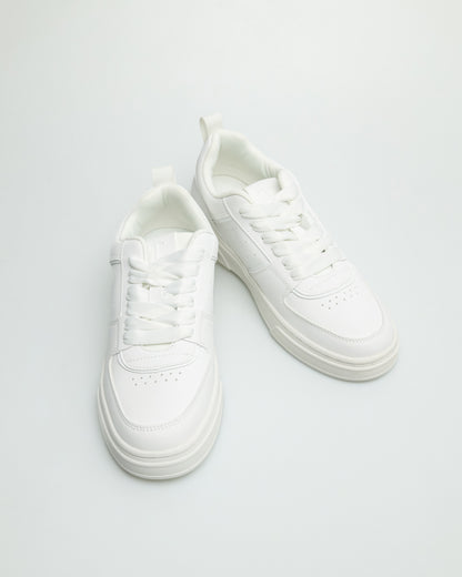 Tomaz TY017 Men's Sneakers (White)