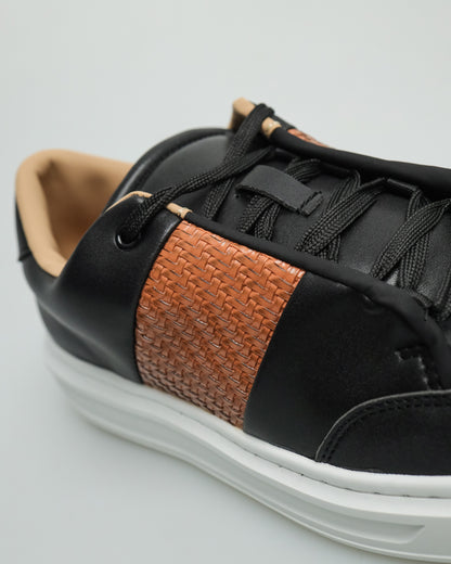 Tomaz TY019 Men's Sneakers (Black)