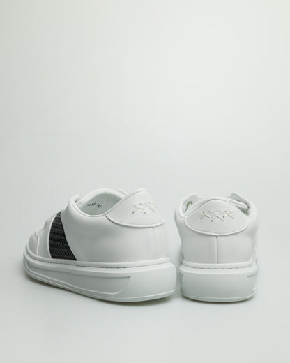 Tomaz TY019 Men's Sneakers (White/Black)