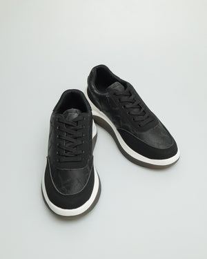 
                  
                    Load image into Gallery viewer, Tomaz YX115 Ladies Sneakers (Black)
                  
                