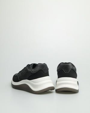 
                  
                    Load image into Gallery viewer, Tomaz YX115 Ladies Sneakers (Black)
                  
                