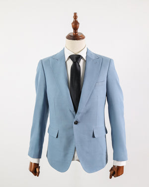 
                  
                    Load image into Gallery viewer, Tomaz BB028-3 Single Breasted Blazer (Blue)
                  
                