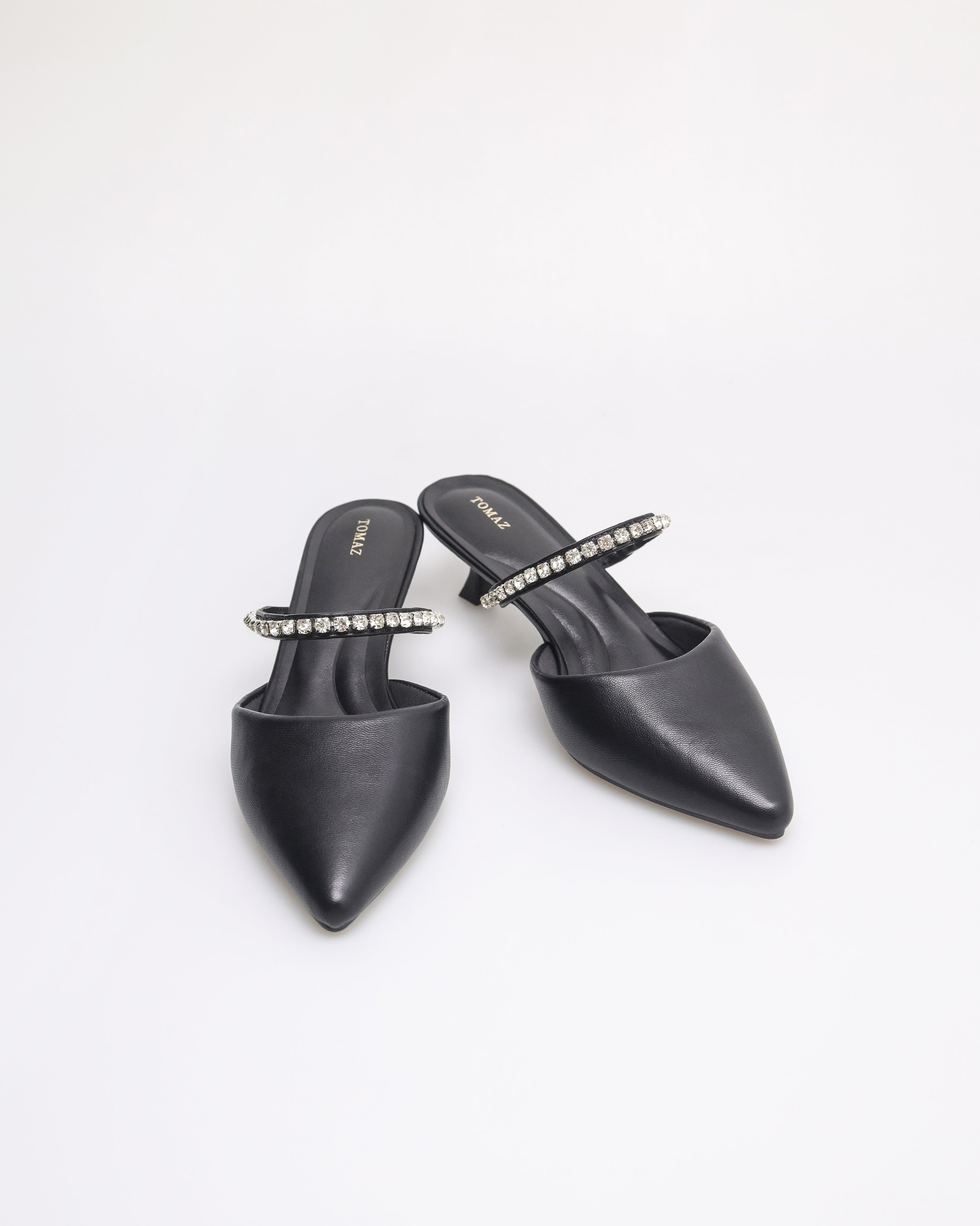 Tomaz NN358 Ladies Dazzle Heels (Black)