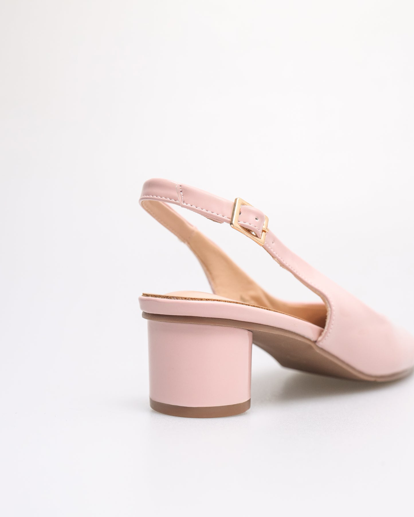 Tomaz NN360 Ladies Plain Slingback Heels (Nude)