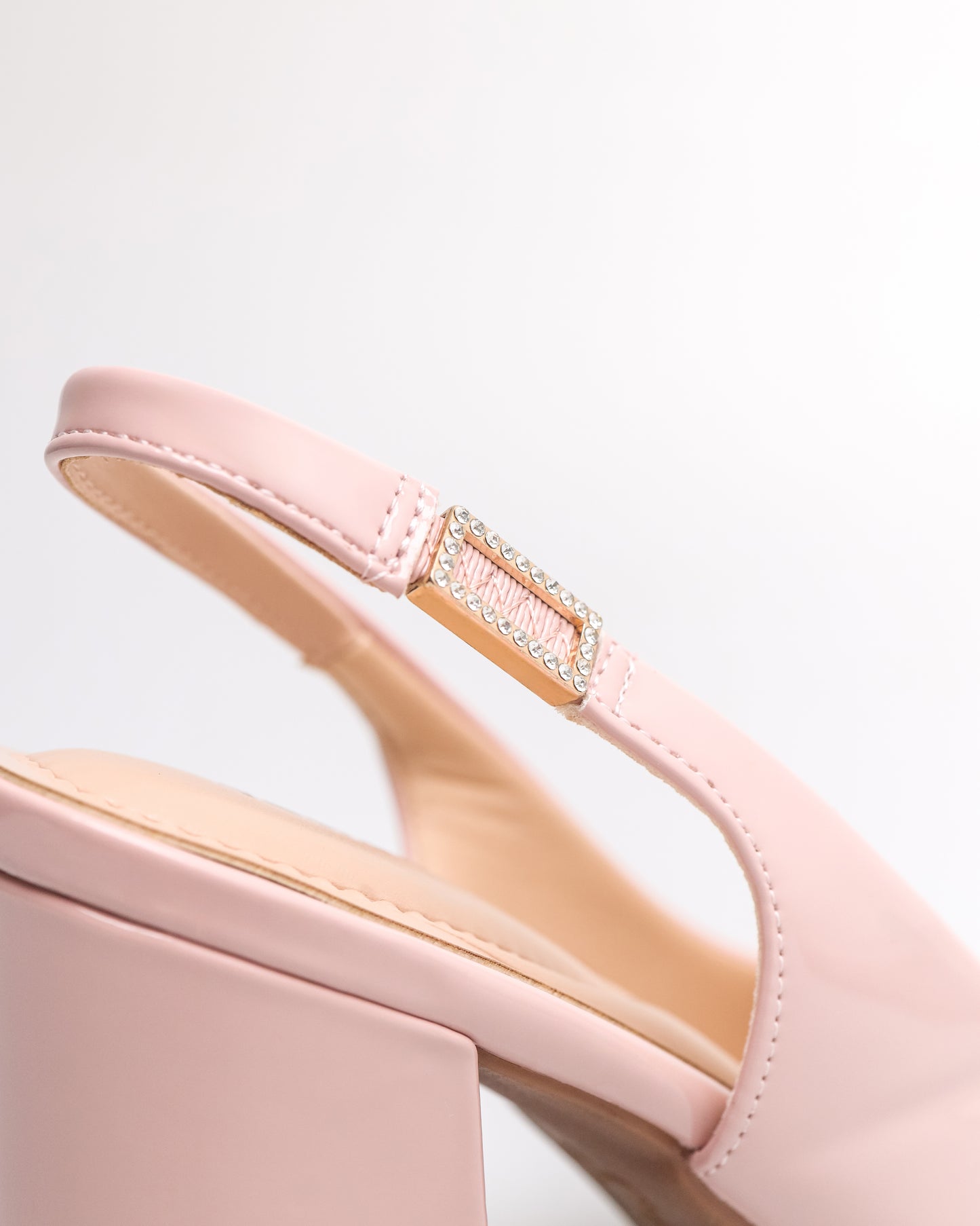 Tomaz NN439 Ladies Pointy Slingback Heels (Pink)