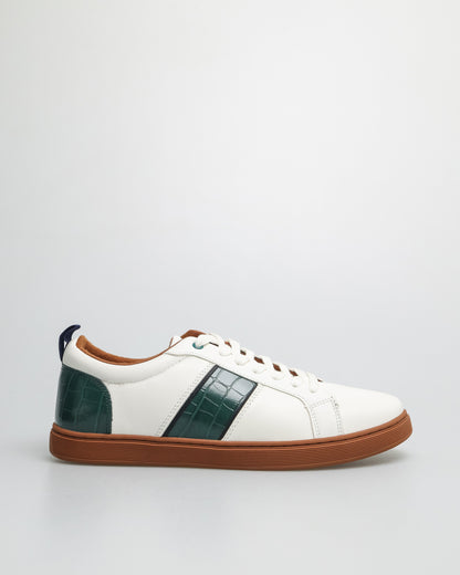 Tomaz C567 Men's Sneaker (White/Green)