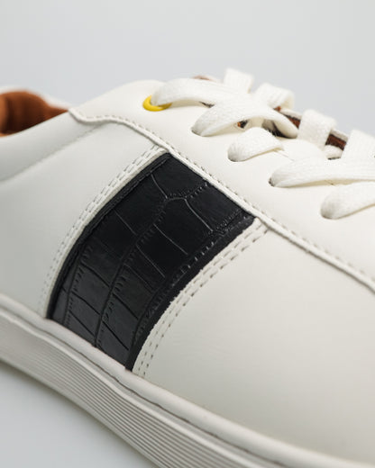 Tomaz C567 Men's Sneaker (White/Black)