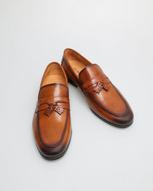
                  
                    Load image into Gallery viewer, Tomaz F349 Men&amp;#39;s Tassel Loafer (Brown)
                  
                