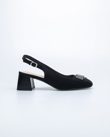 Tomaz NN384 Ladies Folded Glittery Heels