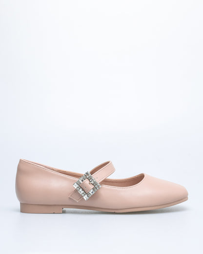 Tomaz NN400 Ladies Crystal Buckle Flats