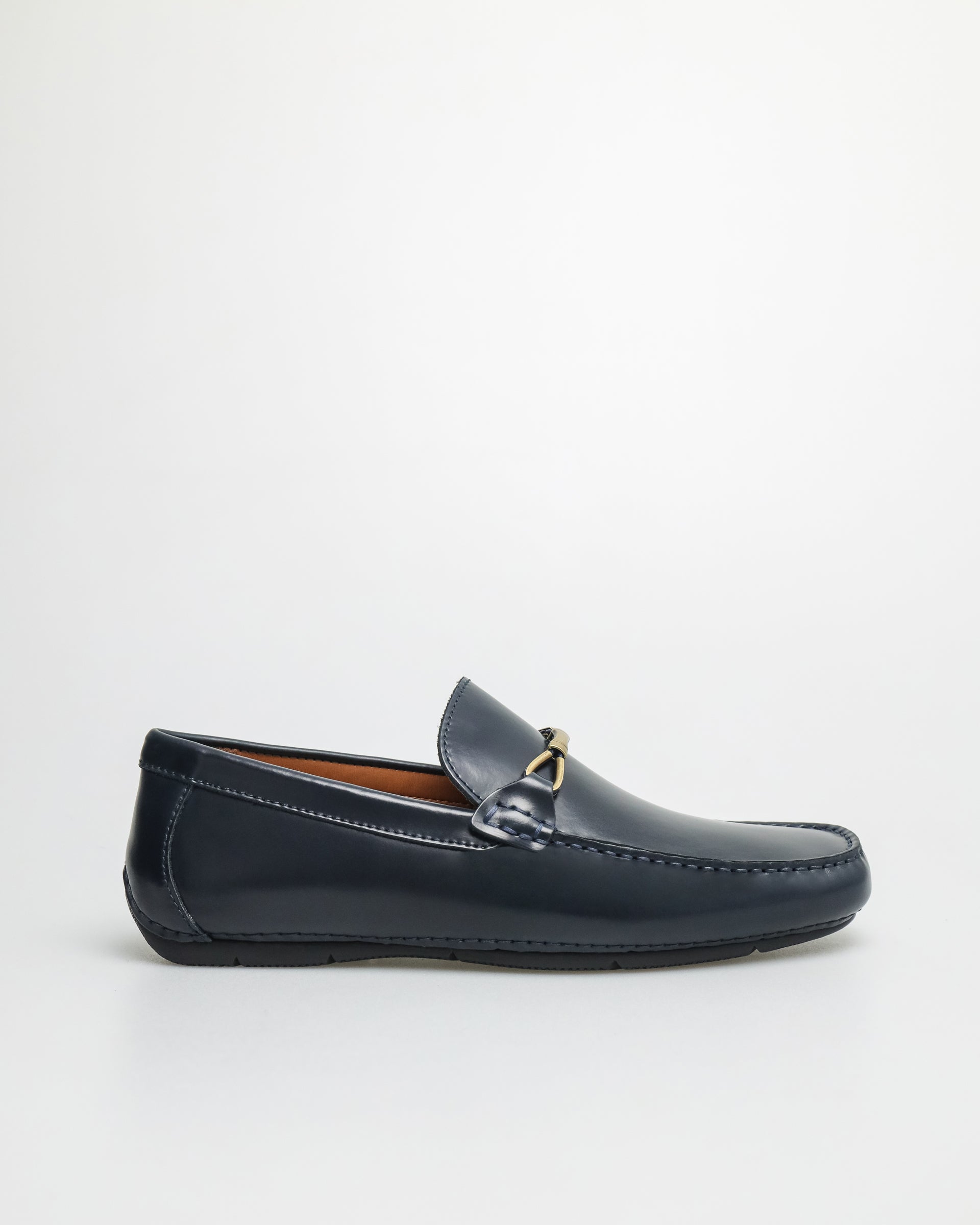 Tomaz C482 Buckle Moccasins (Navy)