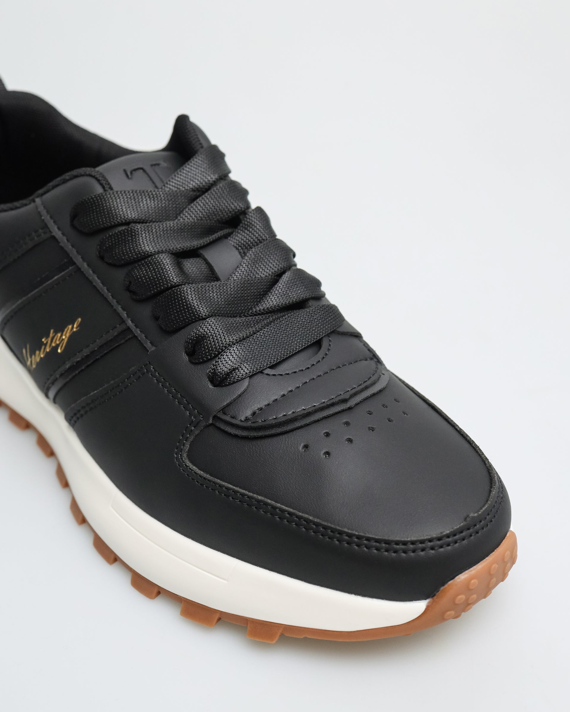 Tomaz TY021 Men's Sneakers (Black)