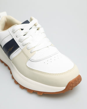 
                  
                    Load image into Gallery viewer, Tomaz TY021 Men&amp;#39;s Sneakers (Apricot/White/Navy)
                  
                