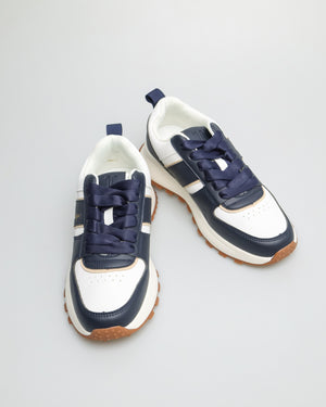 
                  
                    Load image into Gallery viewer, Tomaz TY021 Men&amp;#39;s Sneakers (Navy/White/Apricot)
                  
                