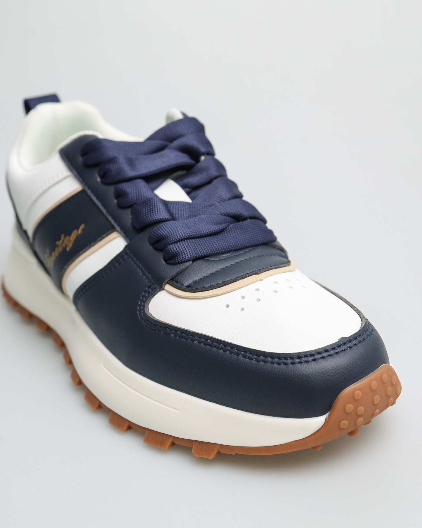 Tomaz TY021 Men's Sneakers (Navy/White/Apricot)