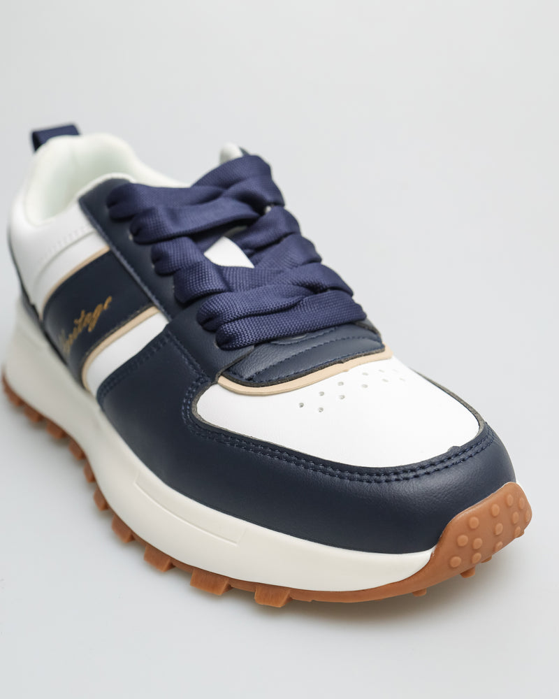 
                  
                    Load image into Gallery viewer, Tomaz TY021 Men&amp;#39;s Sneakers (Navy/White/Apricot)
                  
                