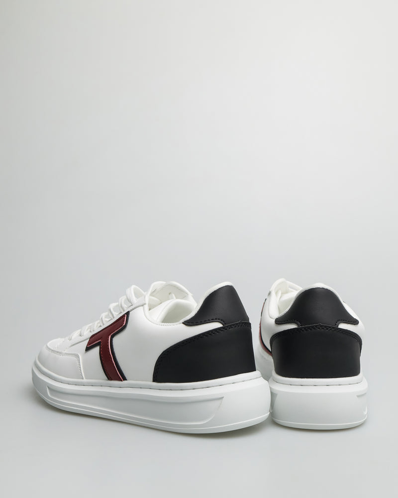 
                  
                    Load image into Gallery viewer, Tomaz TY016 Men&amp;#39;s Sneakers (White/Red)
                  
                