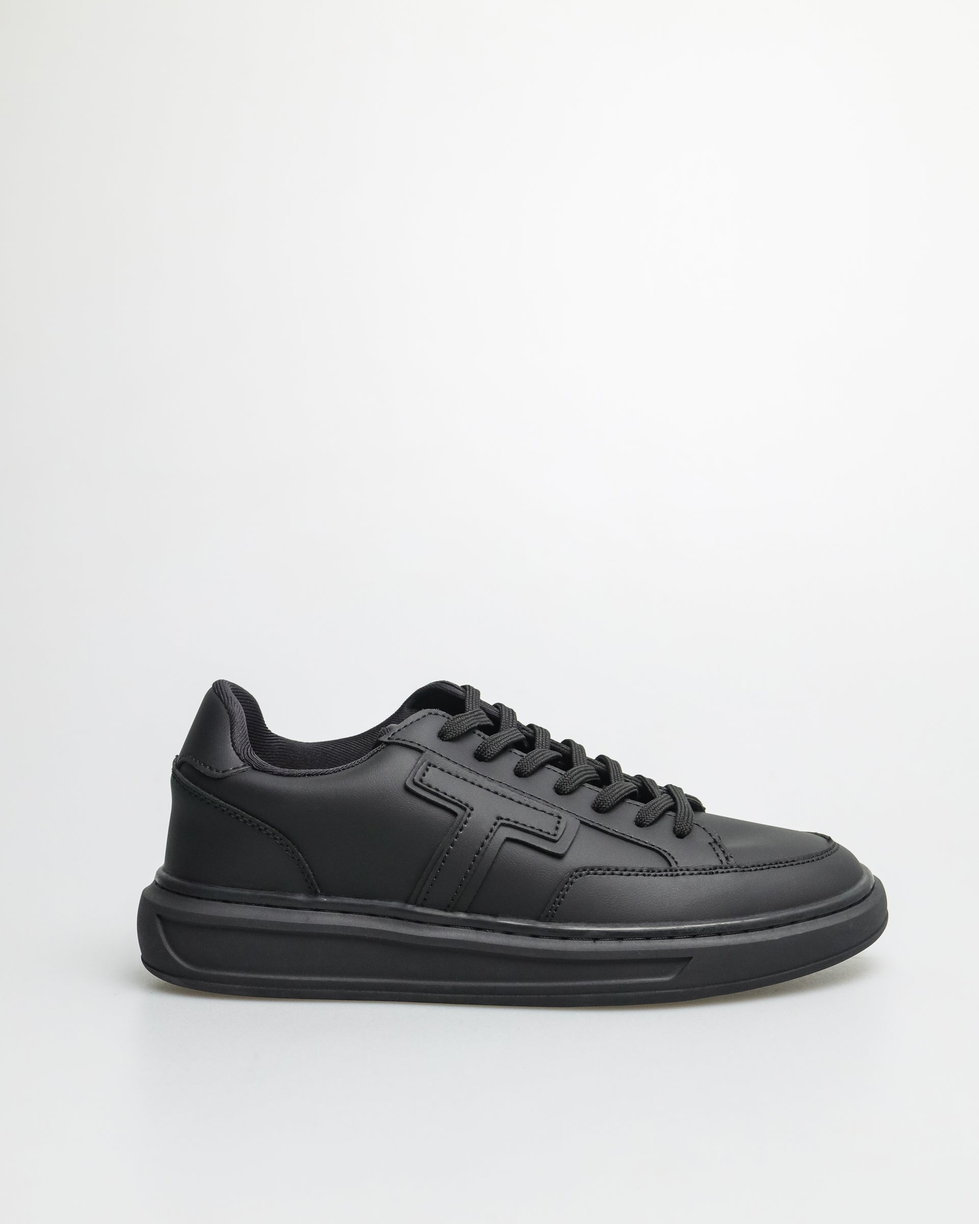 Tomaz TY016 Men's Urban Classic Sneakers (Black)