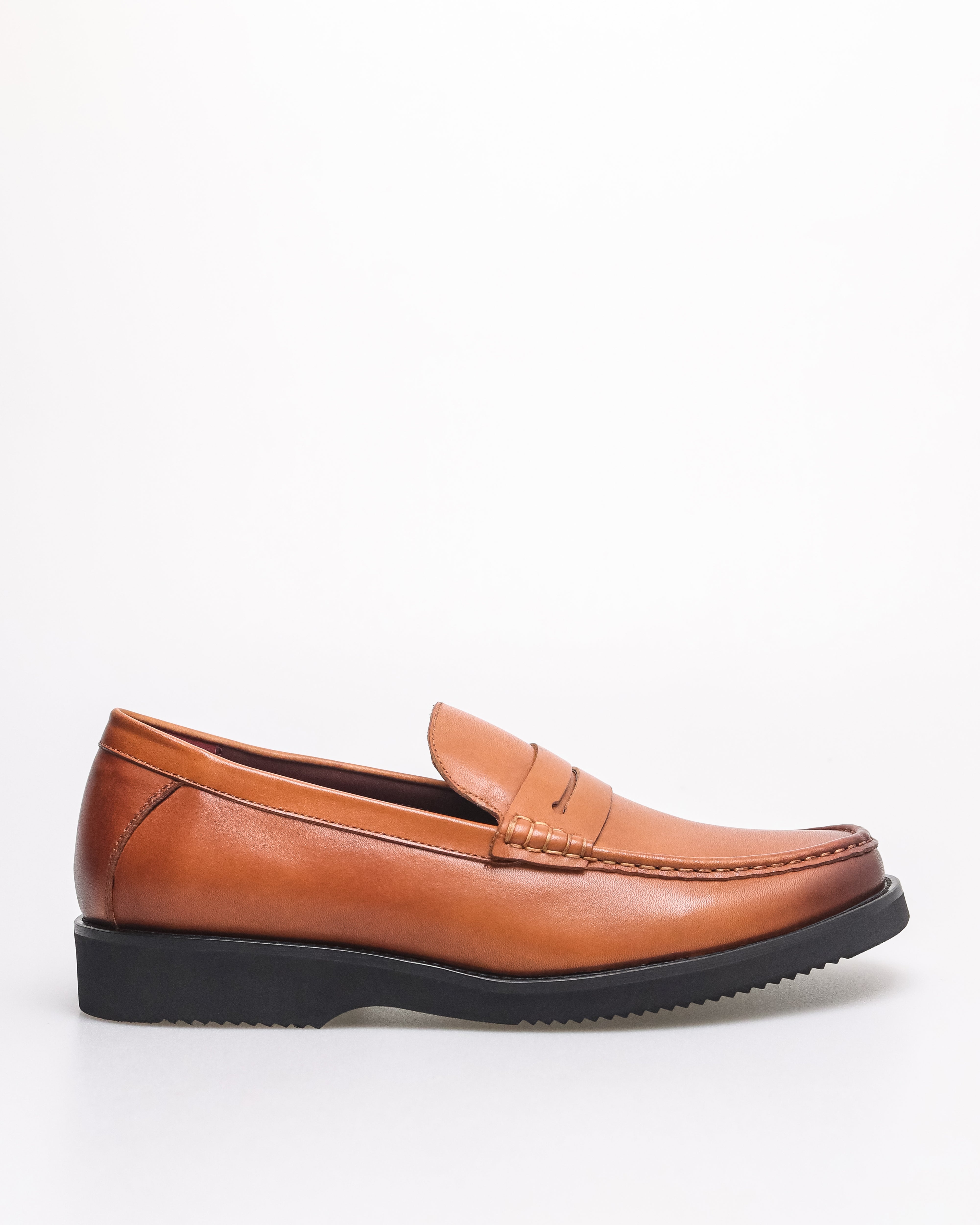 Tomaz HF107 Men's Penny Loafers (Brown)