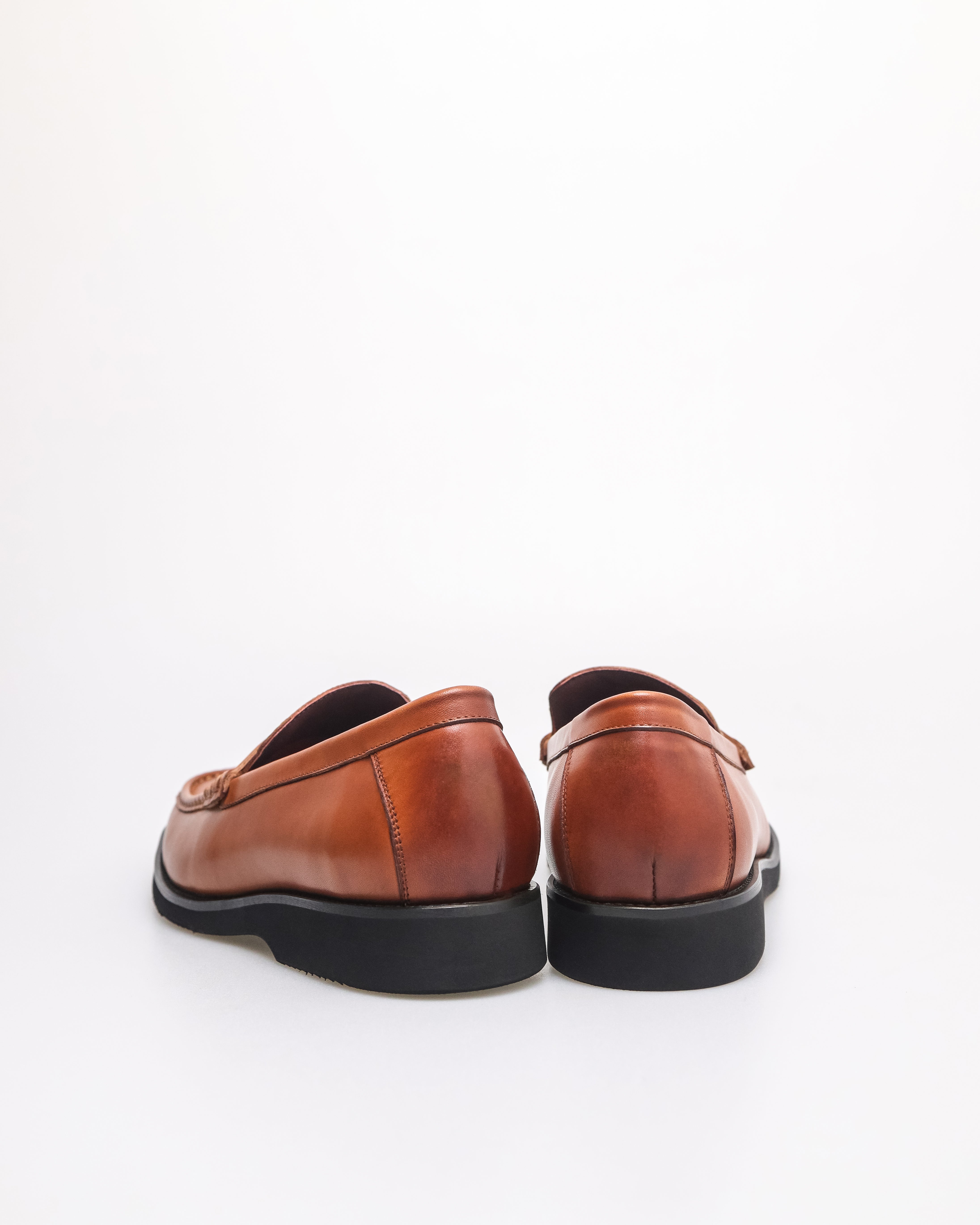 Tomaz HF107 Men's Penny Loafers (Brown)