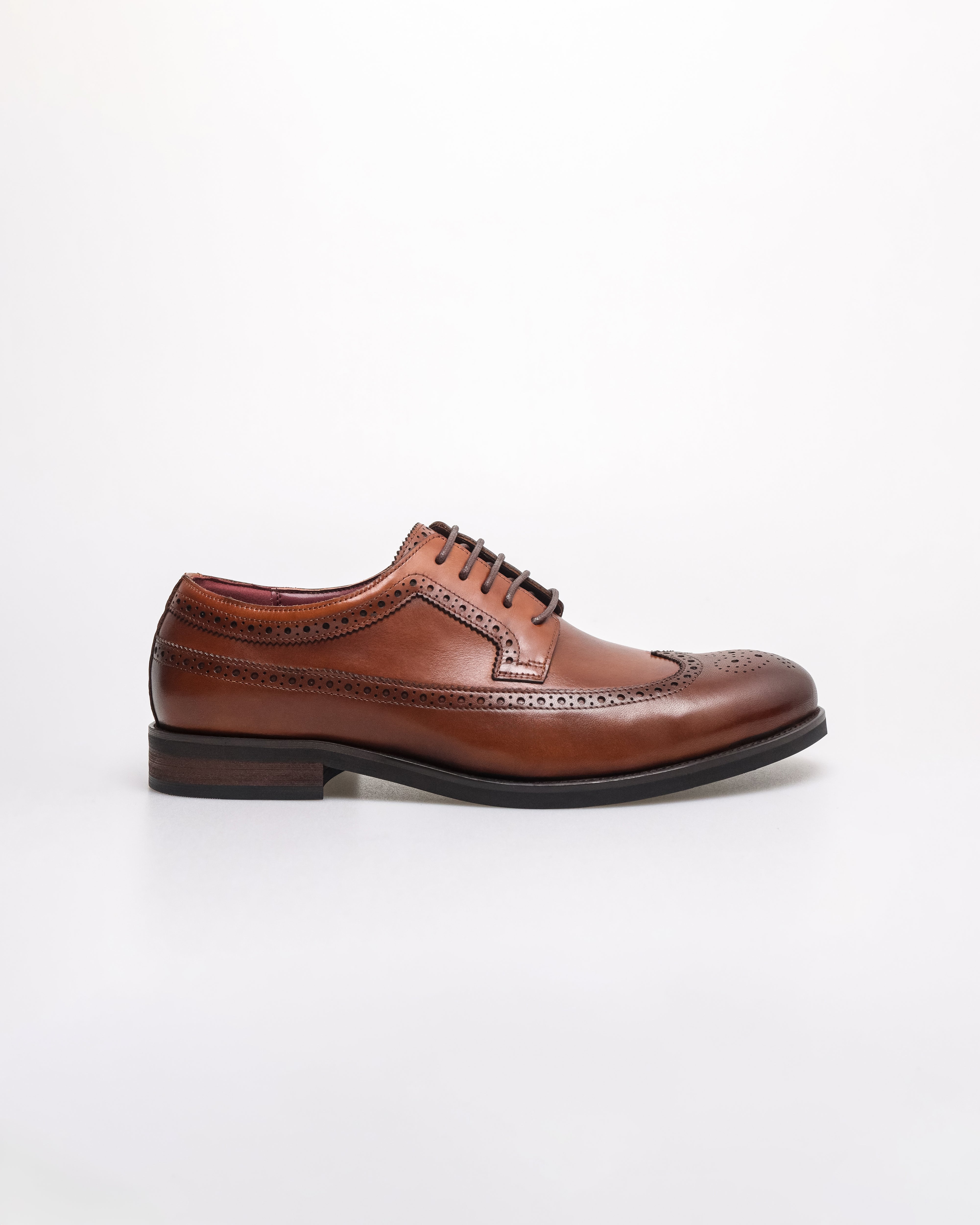 Tomaz HF110 Men's Brogue Wingtip Derby (Brown)