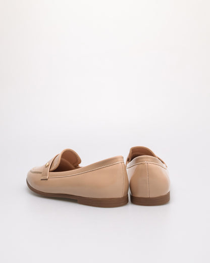 Tomaz NN492 Ladies T-Button Flats (Beige)