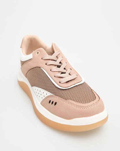 Tomaz YX114 Ladies Sneakers (Khaki/White)