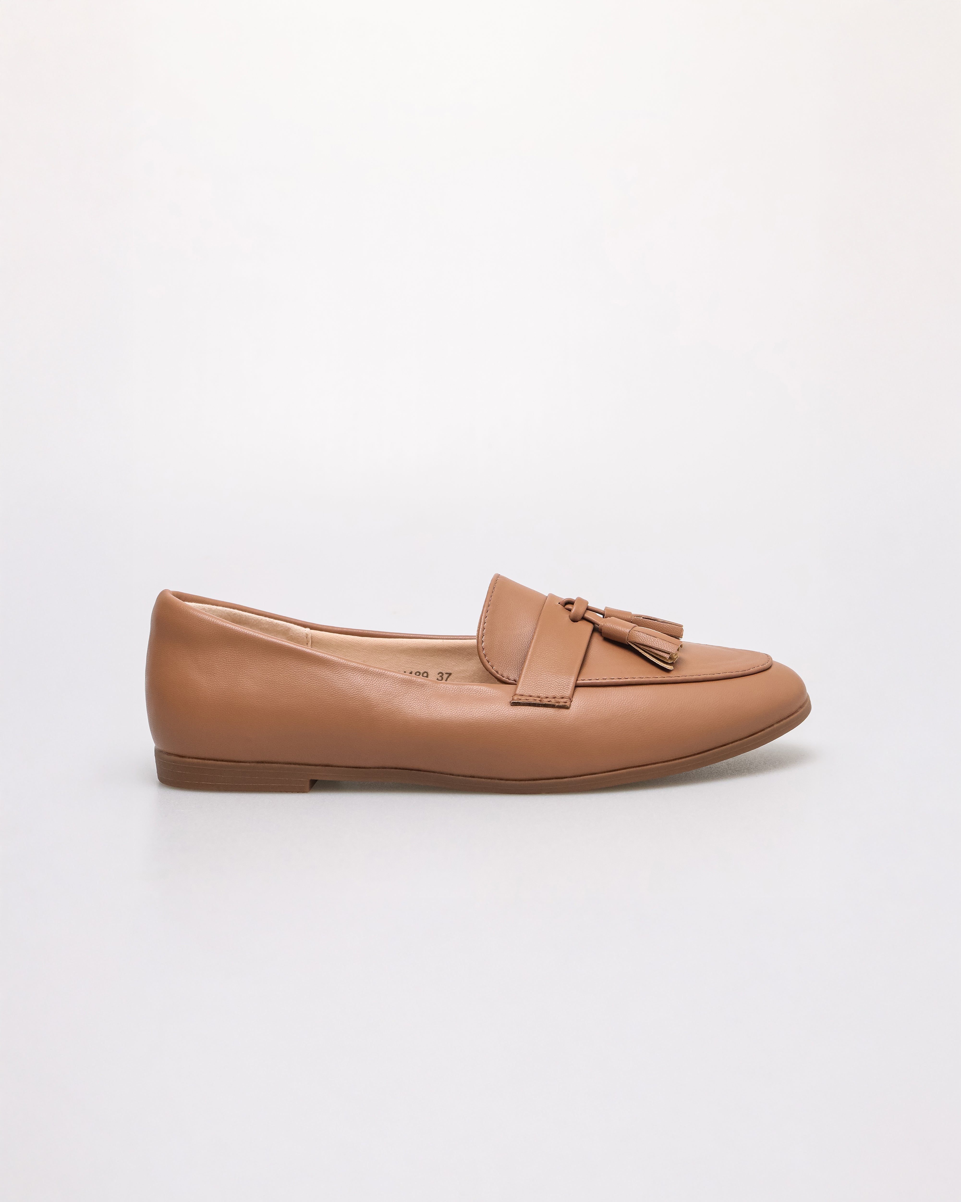 Tomaz NN489 Ladies Tassel Flats (Brown)