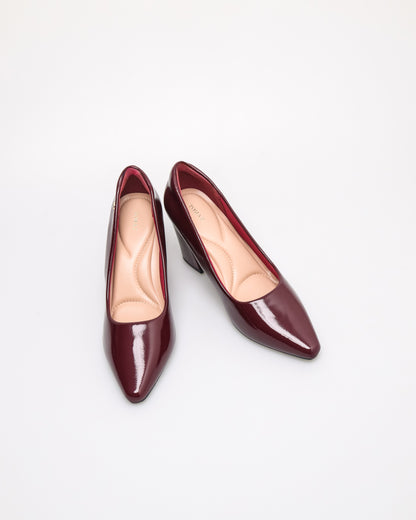 Tomaz NN534 Ladies T Charm Heels (Burgundy)