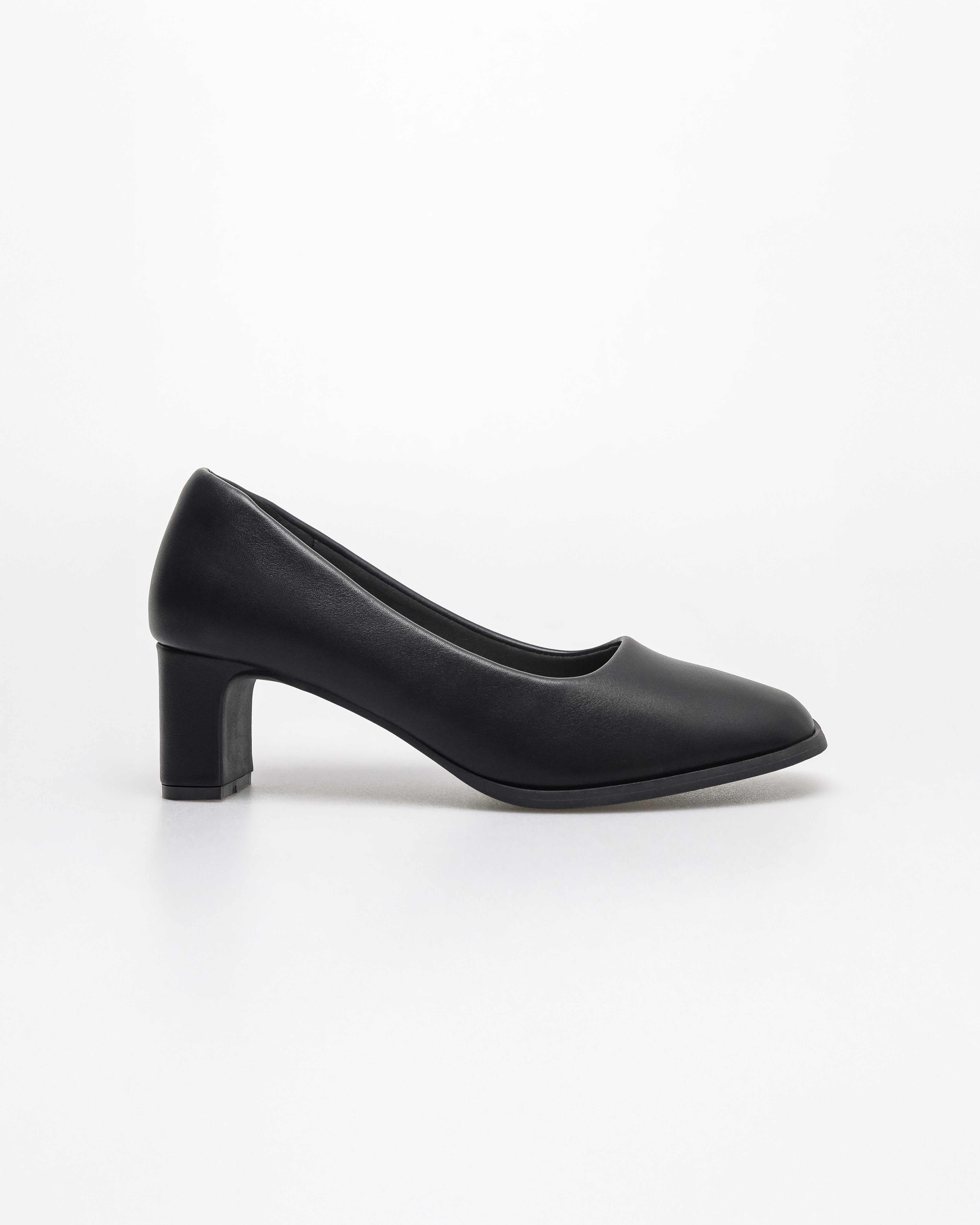 Tomaz NN434 Ladies Basic Pump Heels (Black)