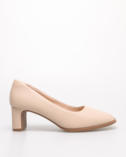 Tomaz NN434 Ladies Basic Pump Heels (Beige)