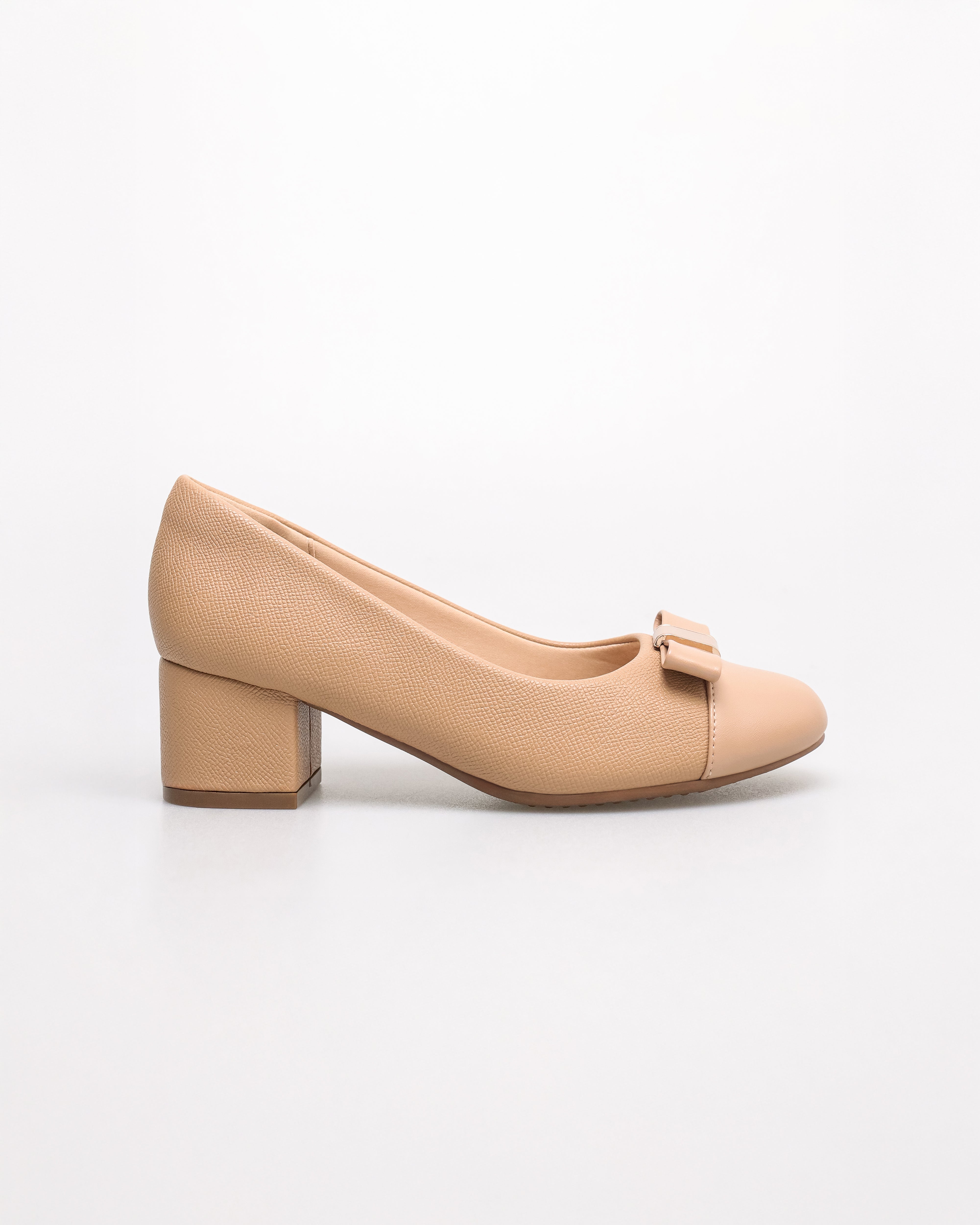 Tomaz NN513 Ladies Ribbon Heels (Beige)