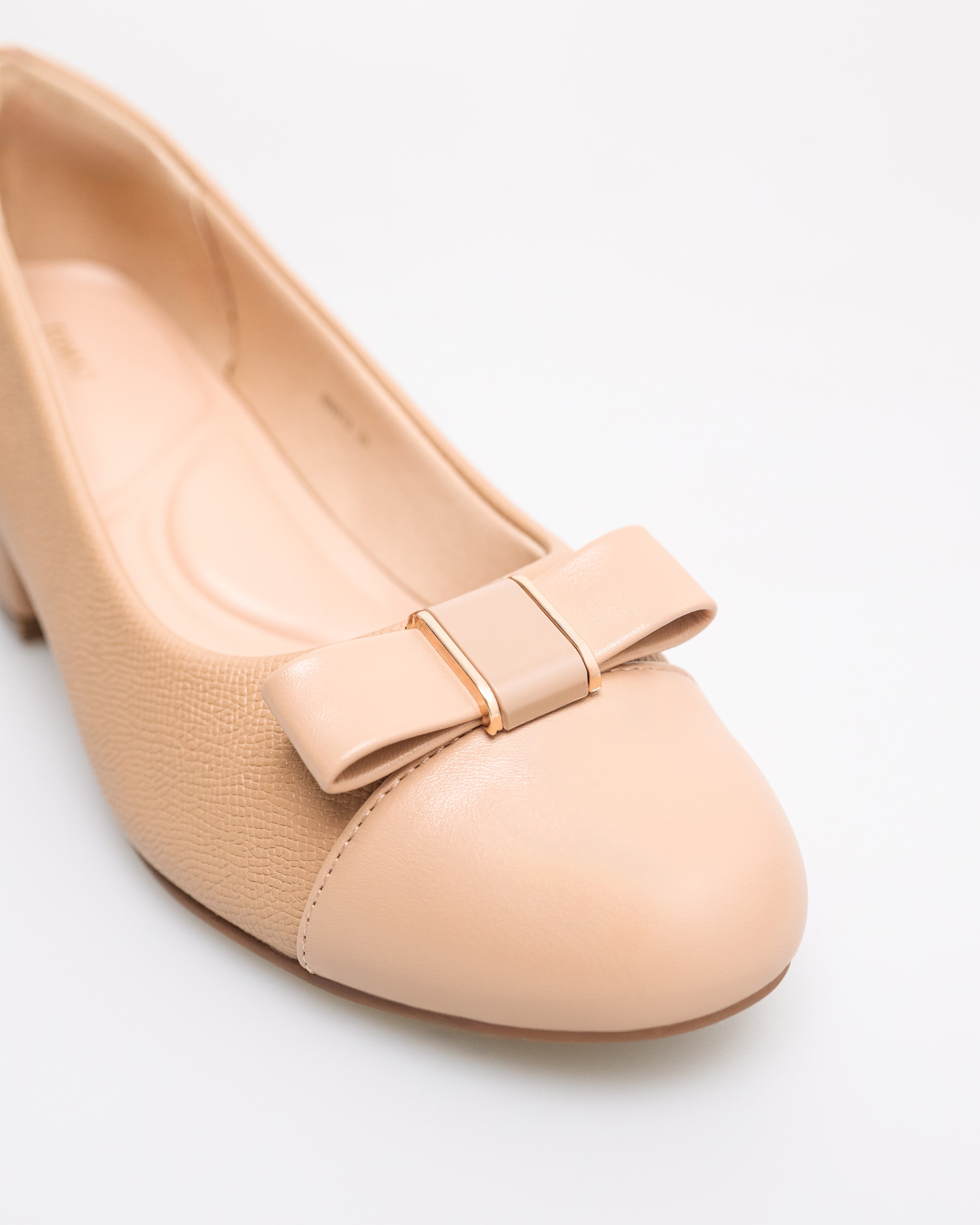 Tomaz NN513 Ladies Ribbon Heels (Beige)