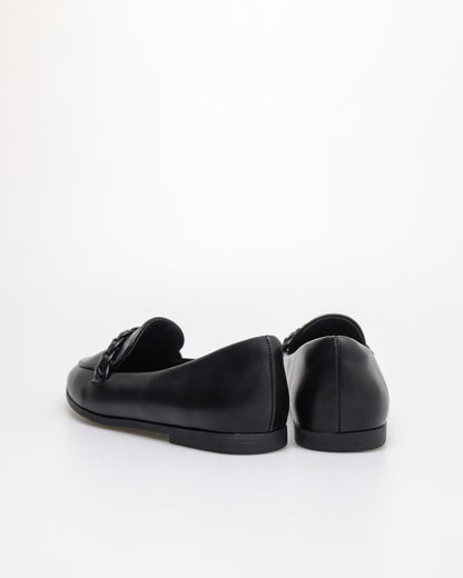 Tomaz NN490 Ladies Braided Flats (Black)