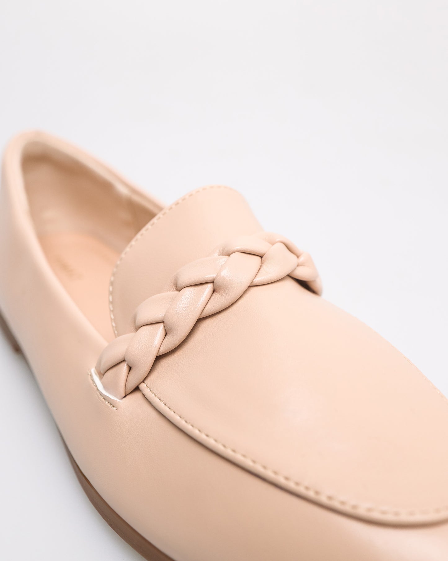 Tomaz NN490 Ladies Braided Flats (Beige)