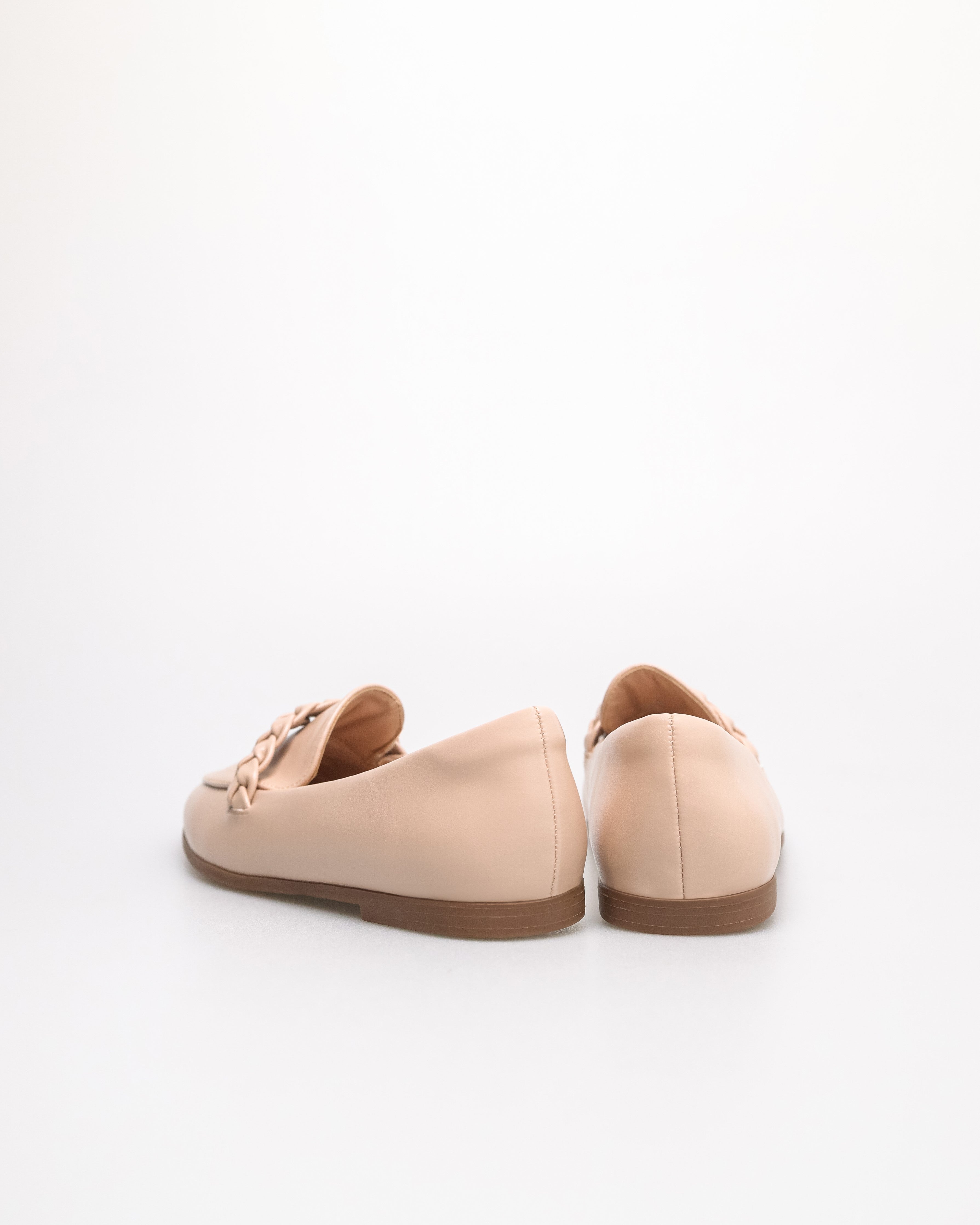 Tomaz NN490 Ladies Braided Flats (Beige)