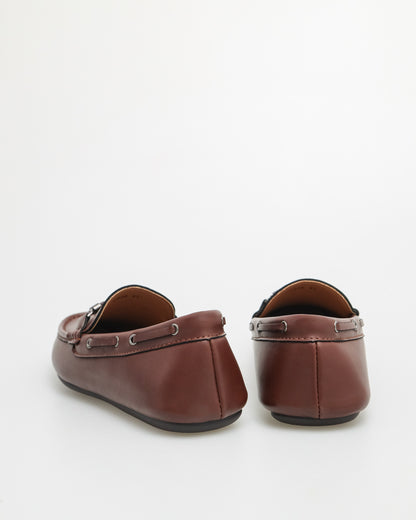 Tomaz C546 Men Buckle Moccasins (Brown)