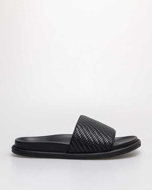 Tomaz C683 Men's Woven Sandals (Black)