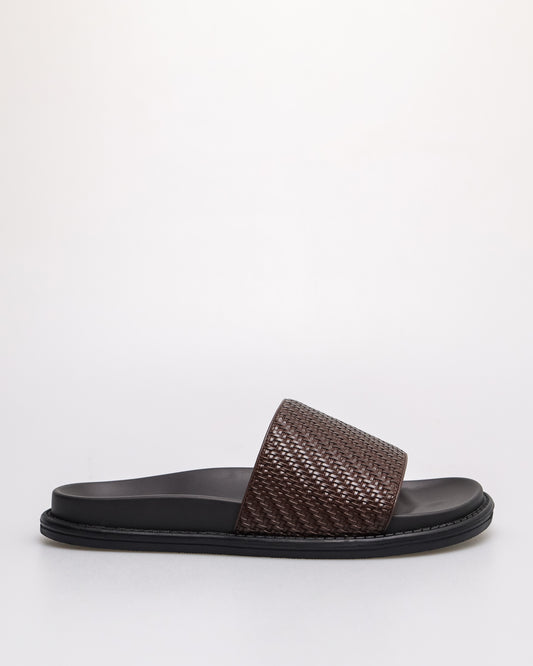 Tomaz C683 Men's Woven Sandals (Coffee)