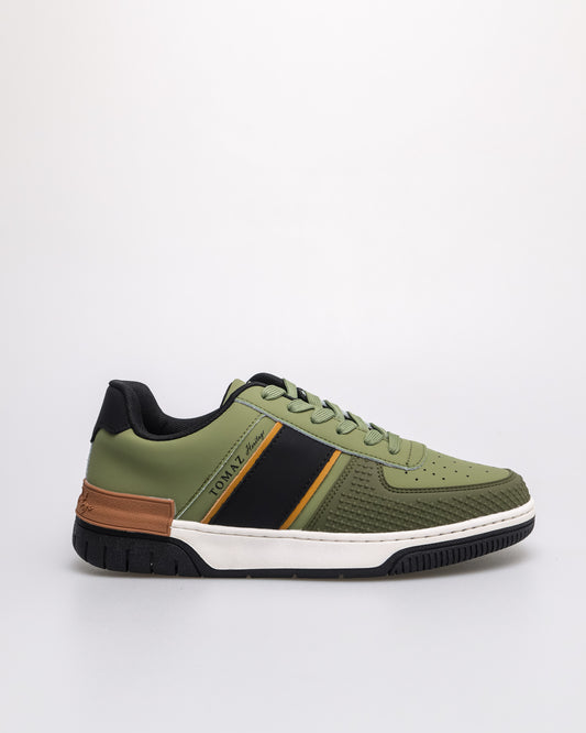 Tomaz C686 Men's Chromo Sneakers (Green/Black)