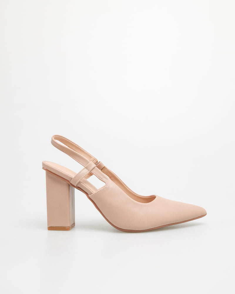 Tomaz FL042 Slingback Ladies Heels (Pink)