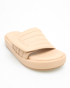 
                  
                    Load image into Gallery viewer, Tomaz FL032 Ladies Padded Sandal (Beige)
                  
                