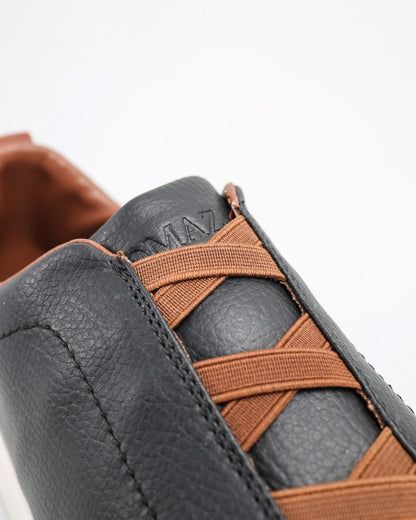 Tomaz C612 Men's Sneaker (Black/Brown)