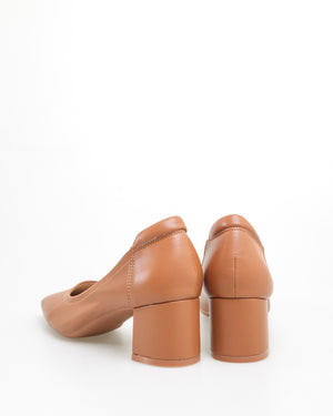 
                  
                    Load image into Gallery viewer, Tomaz FL031 Ladies Block Heels (Brown)
                  
                