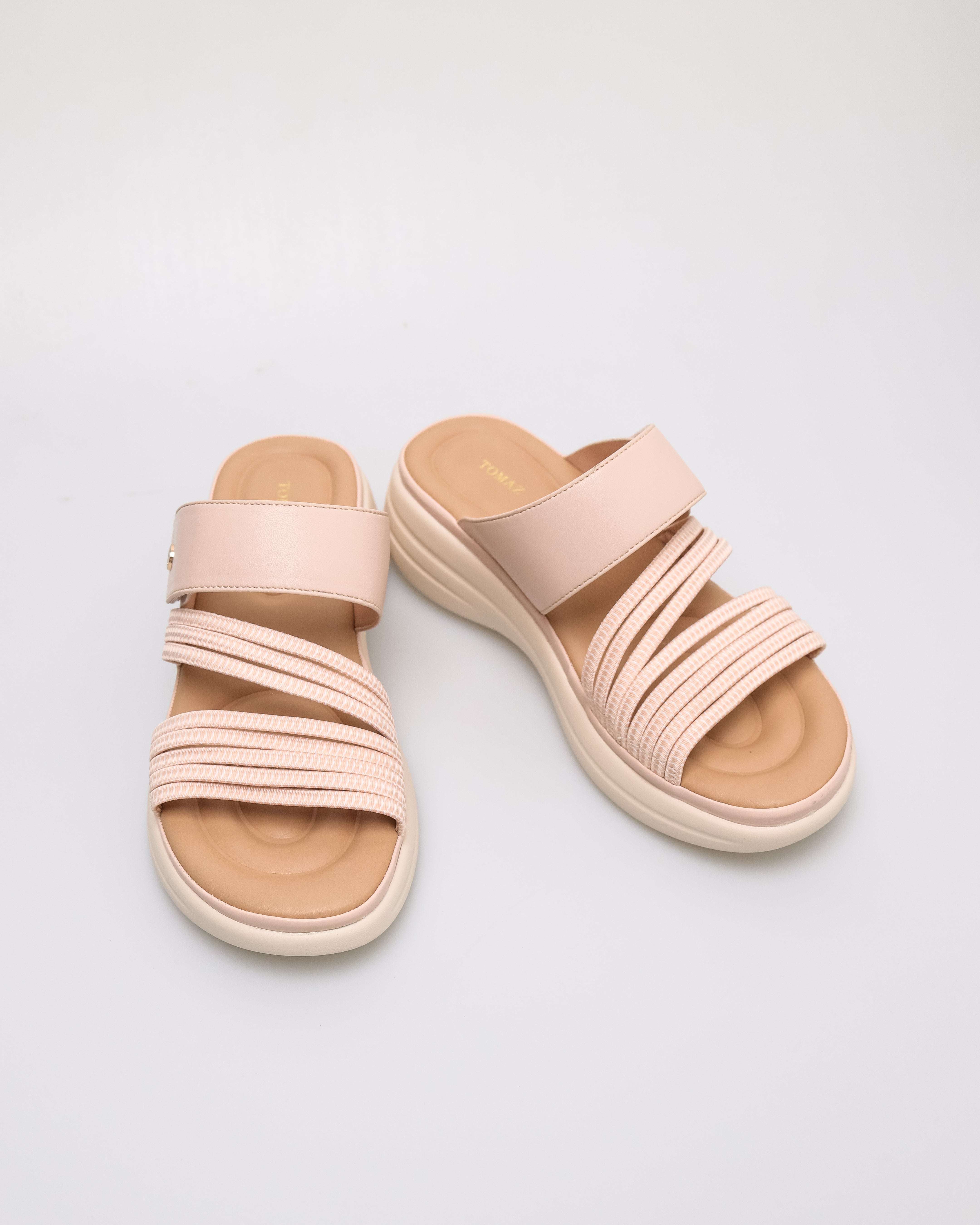 Tomaz NN503 Ladies Weave Sandal (Pink)