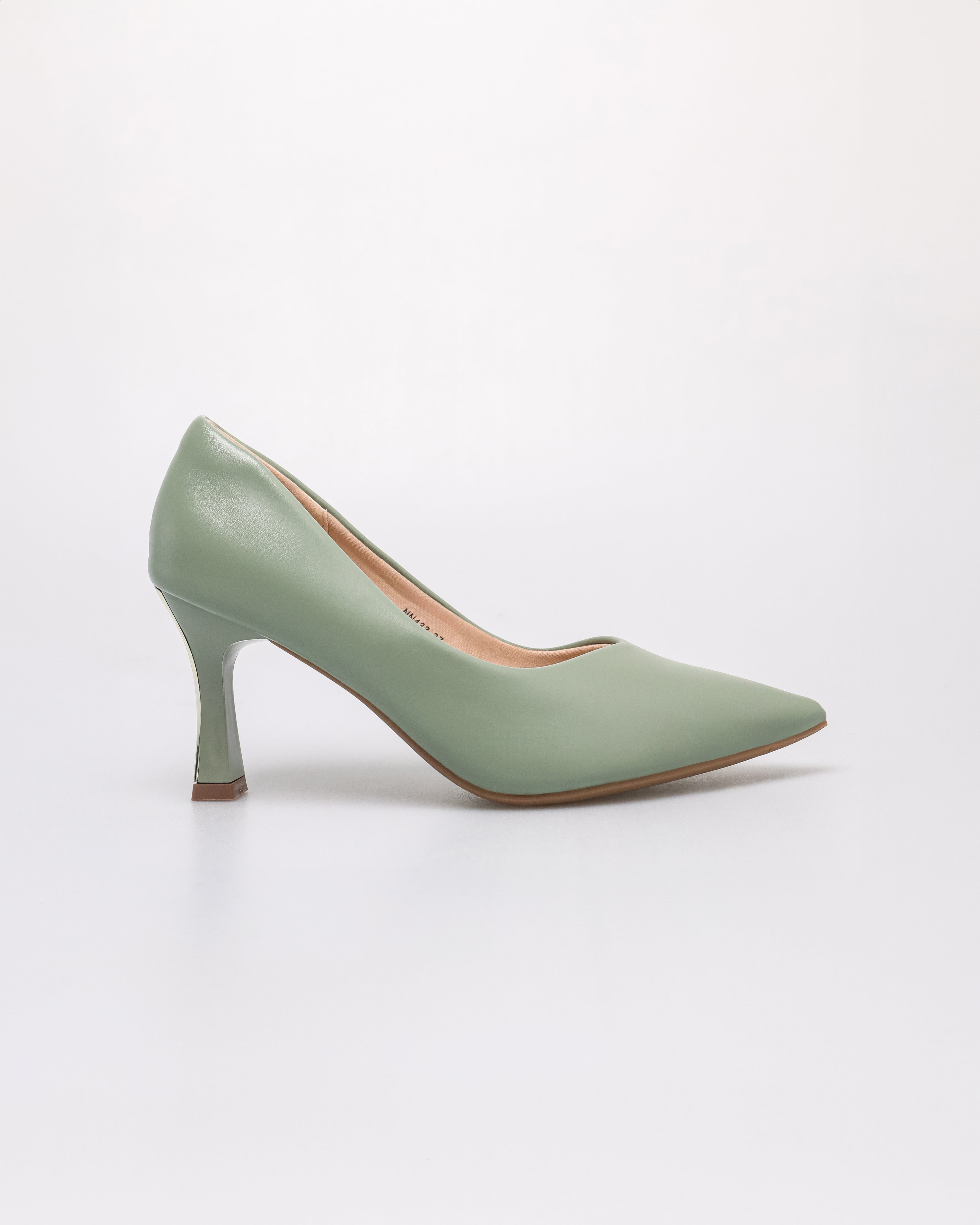 Tomaz NN433 Ladies Classy Pointy Heels (Green)