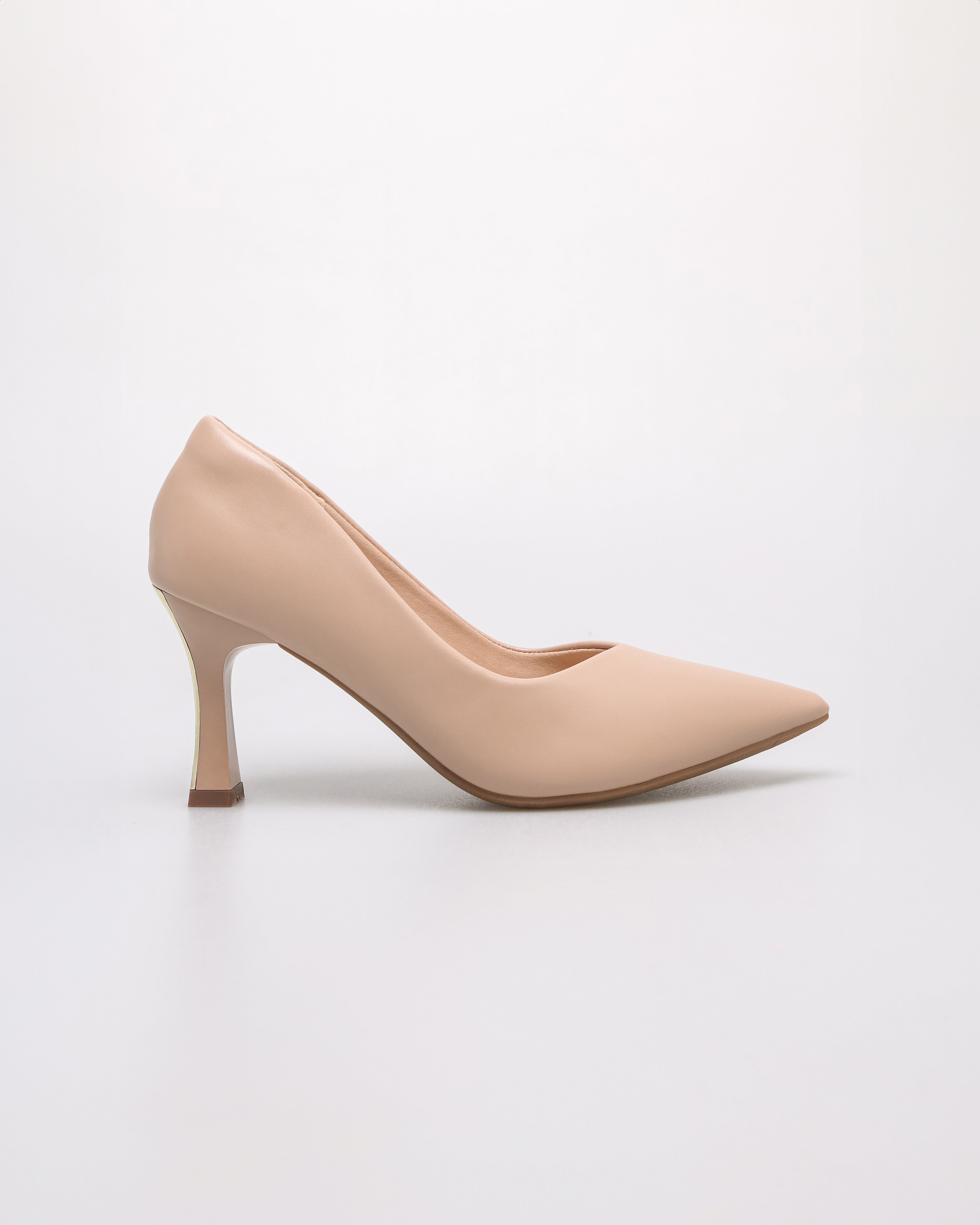 Tomaz NN433 Ladies Classy Pointy Heels (Beige)