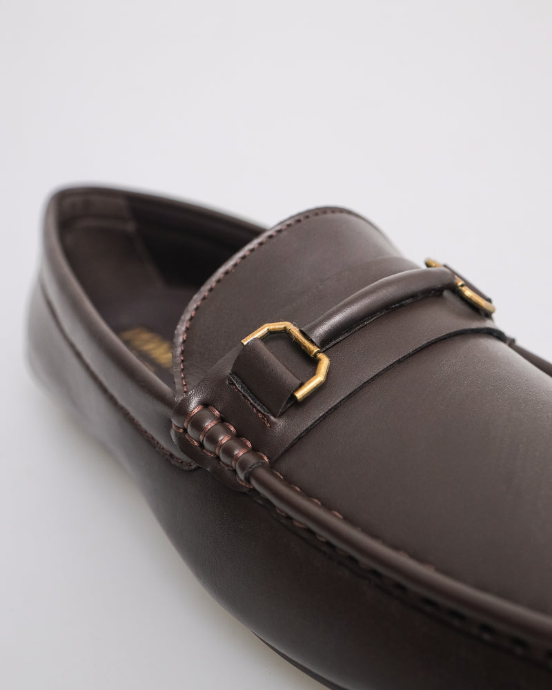 
                  
                    Load image into Gallery viewer, Tomaz C548 Men&amp;#39;s Buckle Moccasins (Coffee)
                  
                